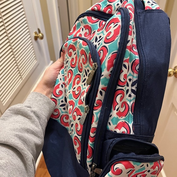 Colorful Patterned Kids Backpack - Picture 4 of 4